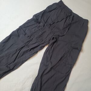 Lululemon Womens Size XS Lightweight Adjustable Mid-Rise Cargo Pant Black W5GD9S